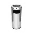 Cinzeiro Lixeira Em Aço Inox Com Aro Em Inox 50L - C18