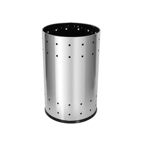 Lixeira Telada Em Aço Inox. Capacidade: 36L B10
