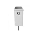 Lixeira Papeleira Com Poste 50 Litros