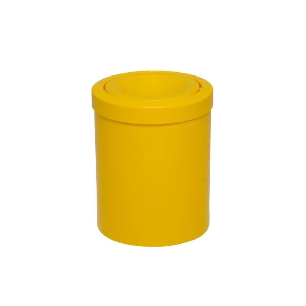 Lixeira Plástica 12L Com Tampa Meia Esfera - Cb35