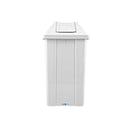 Lixeira Plástica 25L Quadrada Com Tampa Vai - Q25