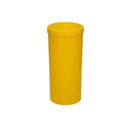 Lixeira Plástica 50L Com Tampa Meia Esfera