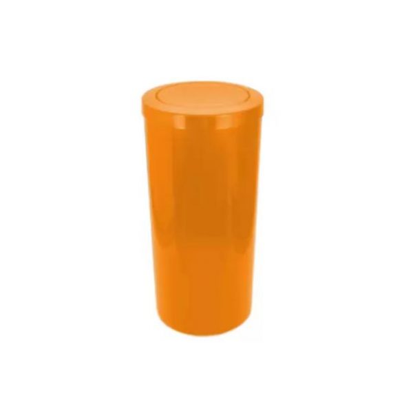 Lixeira Plástica 50l Com Tampa Meia Esfera – Cb49