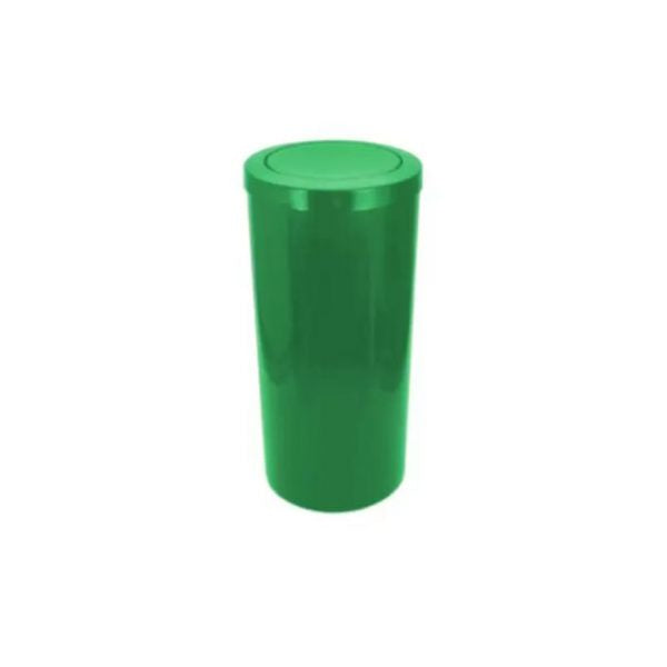 Lixeira Plástica 50l Com Tampa Meia Esfera – Cb49