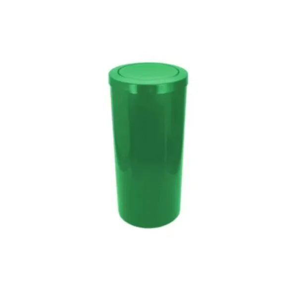 Lixeira Plástica 50L Com Tampa Meia Esfera