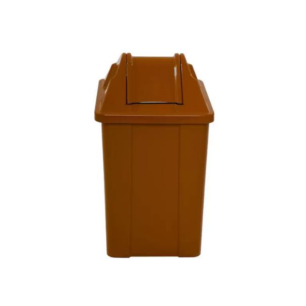 Lixeira Plástica 60L Quadrada Com Tampa Vai - Q60