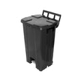 Lixeira Quadrada 100L C/ Pedal E C/ Rodas – P100