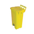 Lixeira Quadrada 100L C/ Pedal S/ Rodas - P100S