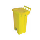 Lixeira Quadrada 100L C/ Pedal S/ Rodas - P100S
