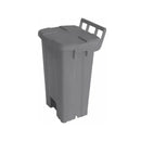 Lixeira Quadrada 100L C/ Pedal S/ Rodas - P100S