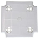 Mesa de apoio Tramontina peruíbe em polipropileno branco