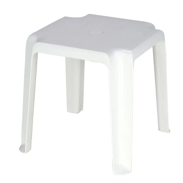 Mesa de apoio Tramontina pituba em polipropileno branco