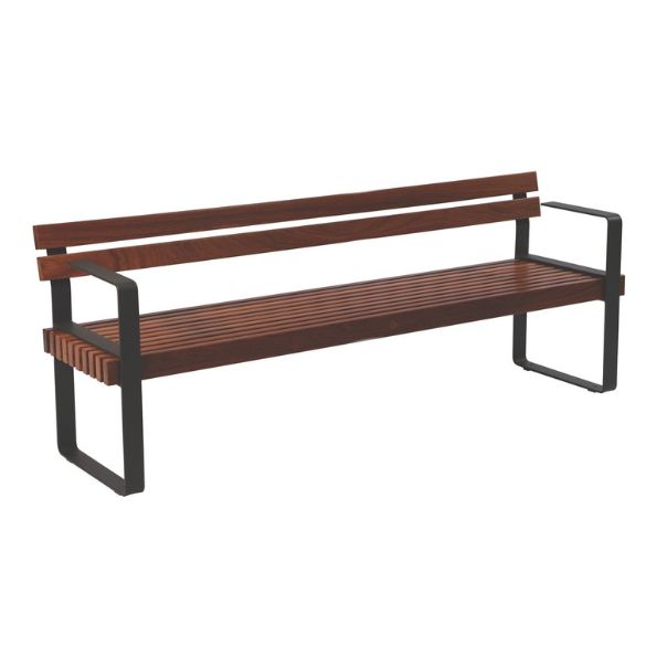 Banco de Madeira Tramontina Urban Outline com Encosto