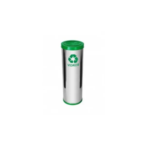 Lixeira em Aço Inox Basc 30 litros
