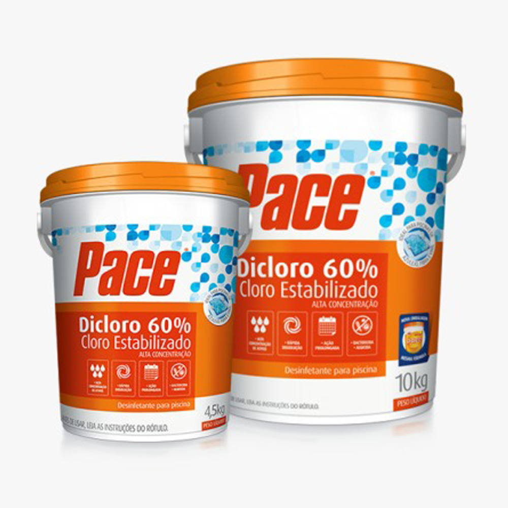 Cloro Pace 60% Cloro Estabilizado 10 Kg Hth