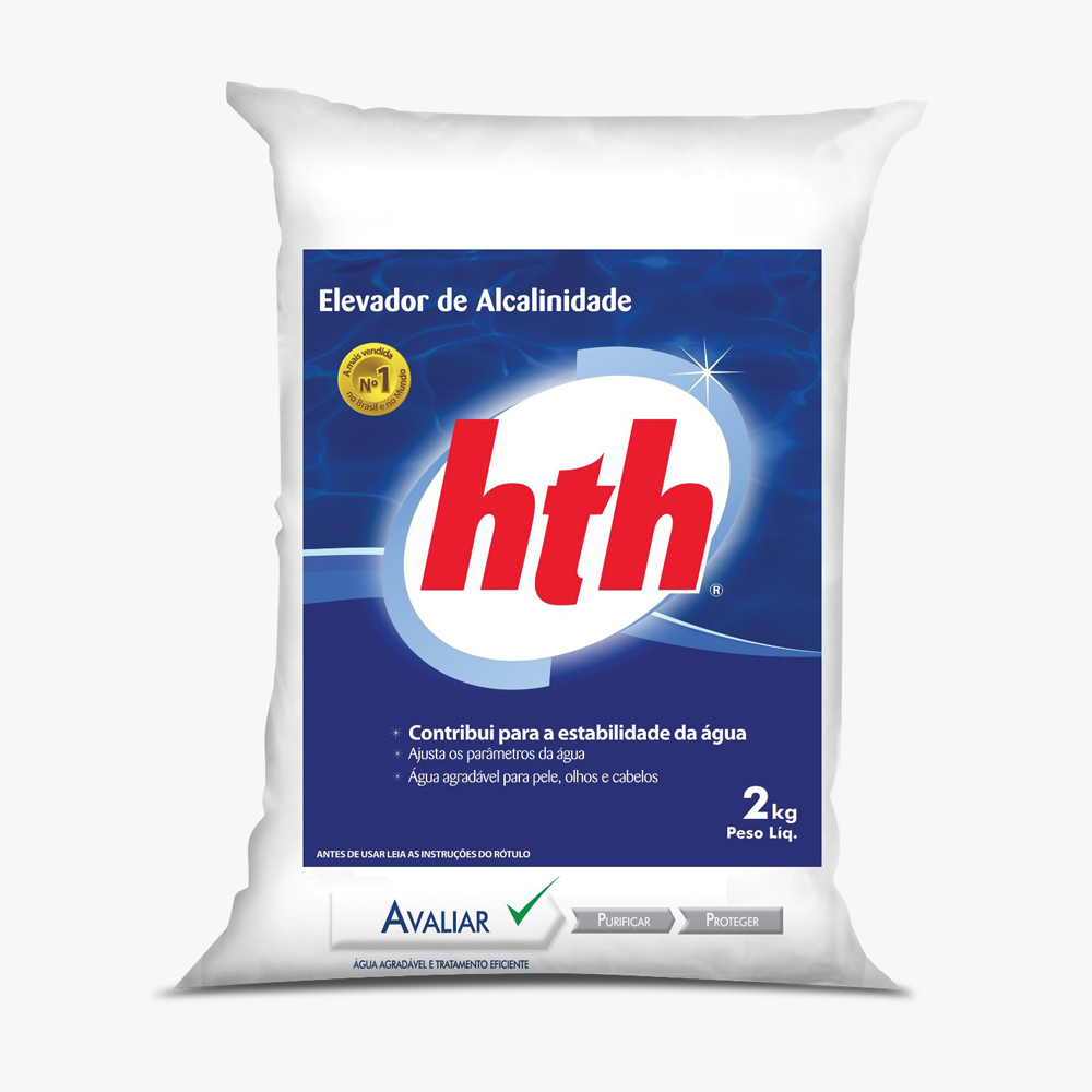 Elevador De Alcalinidade 2Kg Hth