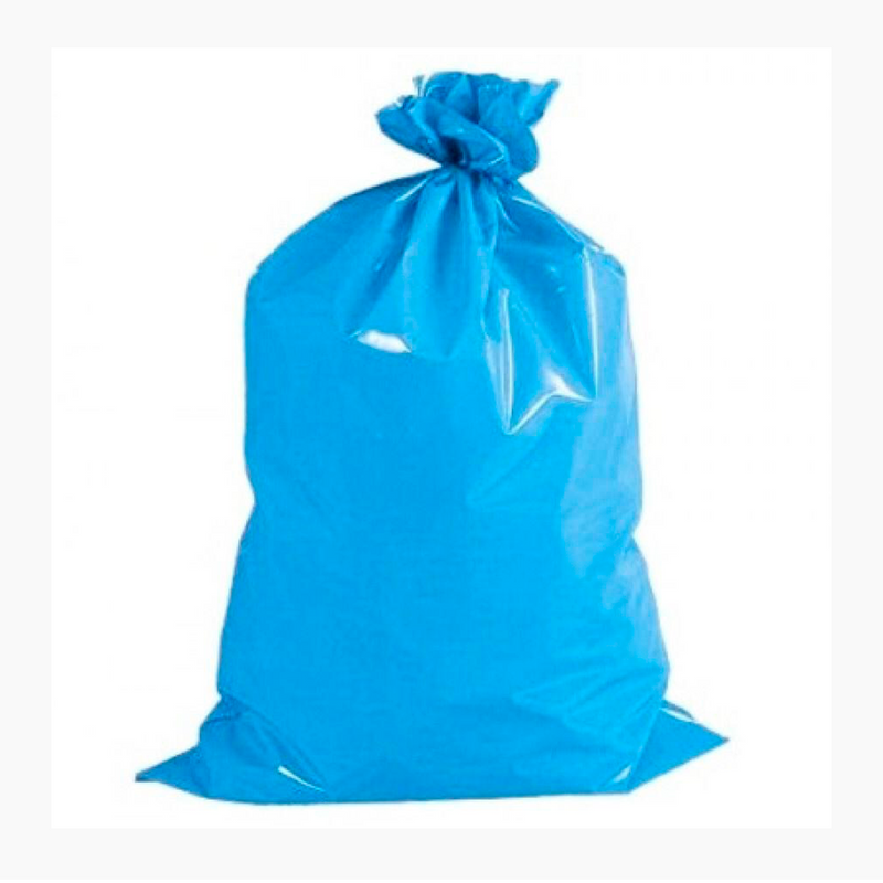Sacos De Lixo Azul - 200 Litros - 50 Un