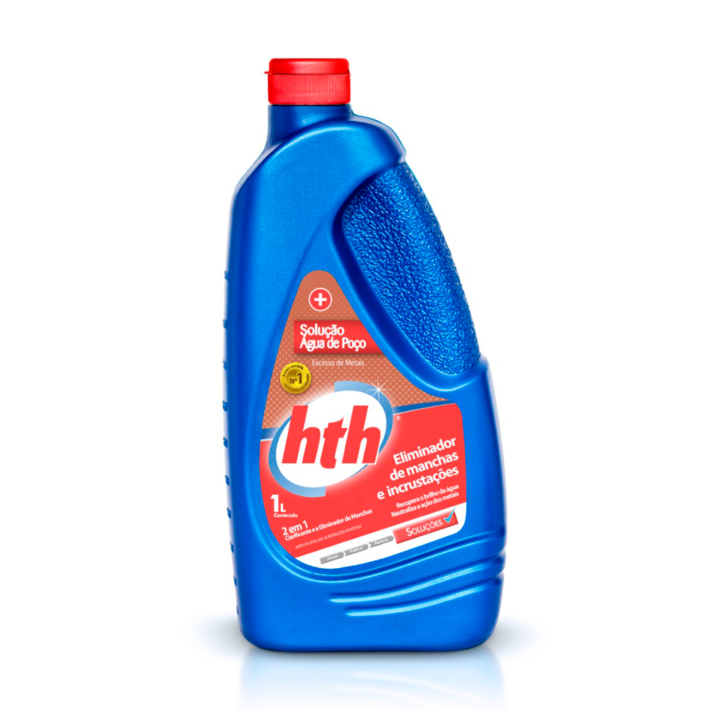 Solução Água De Poço Controlador De Metais 1Lt Hth