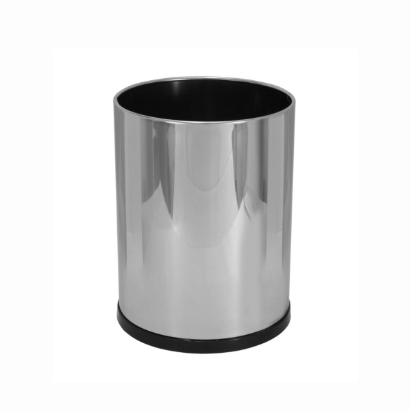Lixeira Em Aço Inox Sem Tampa 13,5 L E3